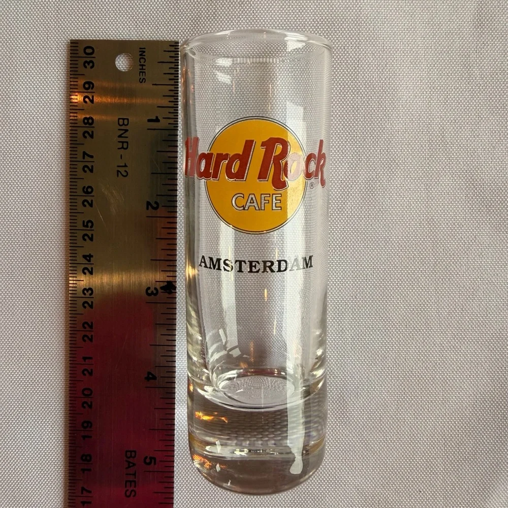 Hard Rock Cafe Amsterdam 4” Tall Shot Glass